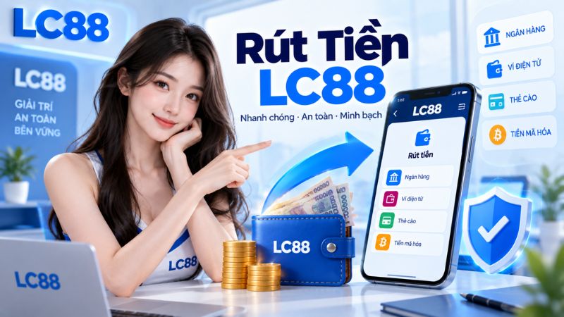 Rút Tiền LC88 – Hướng Dẫn Rút Tiền Từng Bước