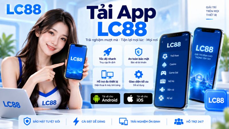Tải App LC88 – Hướng Dẫn Cài Đặt Android & iOS
