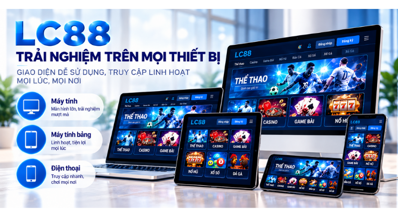 LC88 Trên Điện Thoại